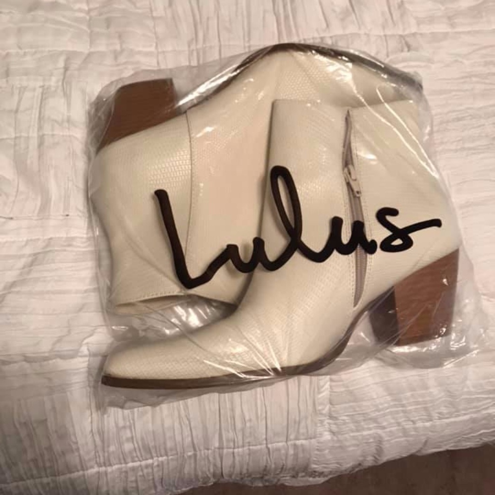 White Booties
